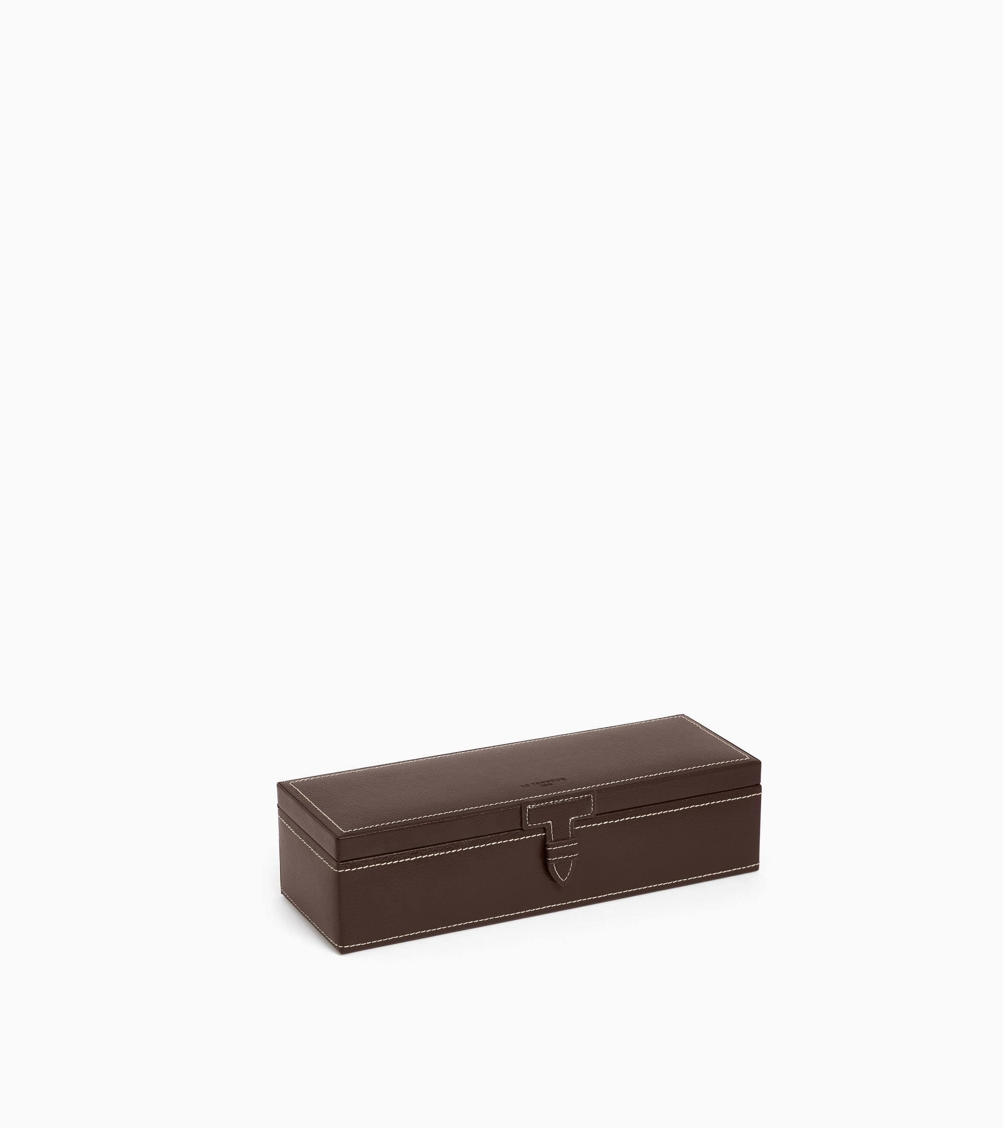 Schatulle aus Leder für 5 Uhren