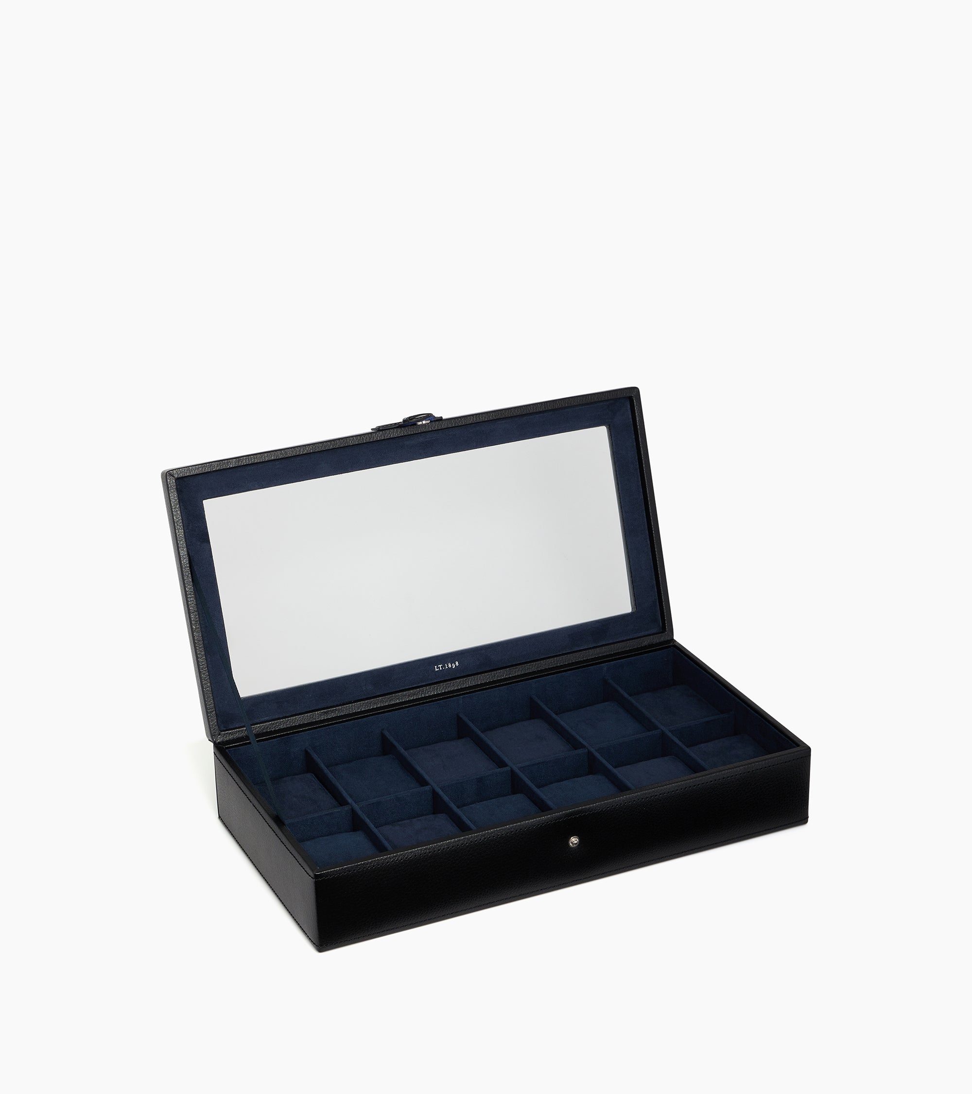 12 slot watch box