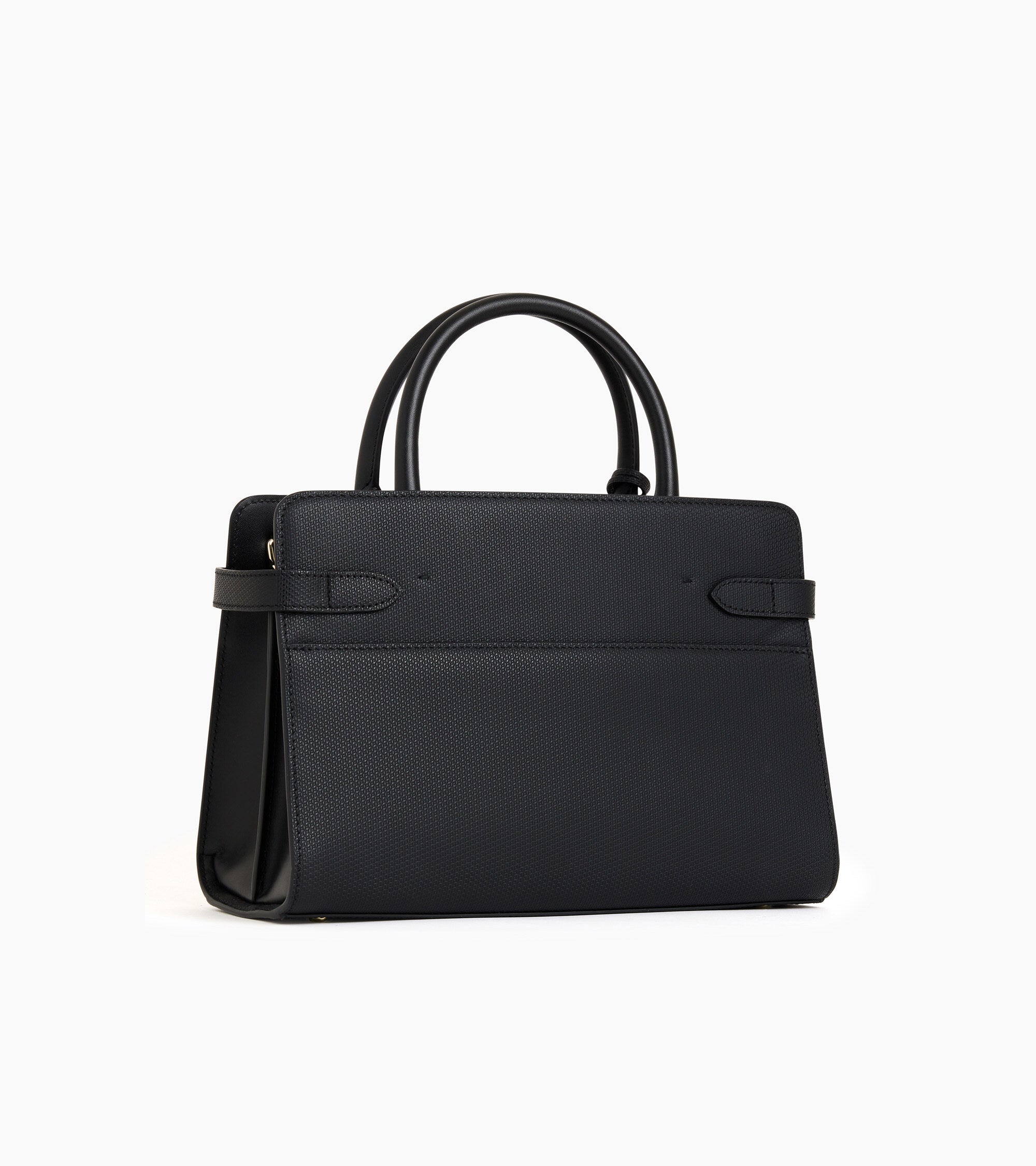 Mittelgroße Handtasche Emilie aus T-Signaturleder