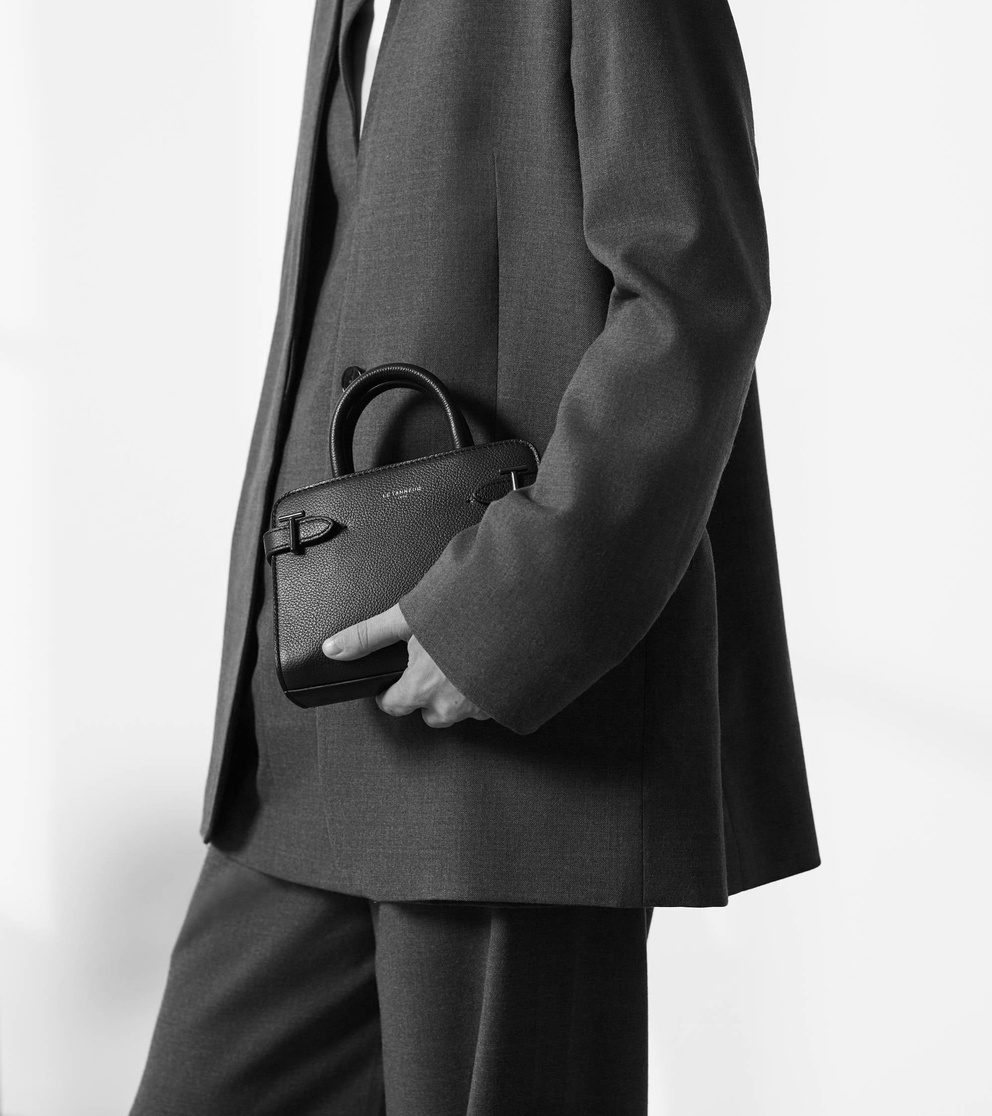 Minibolso Emilie de piel granulada