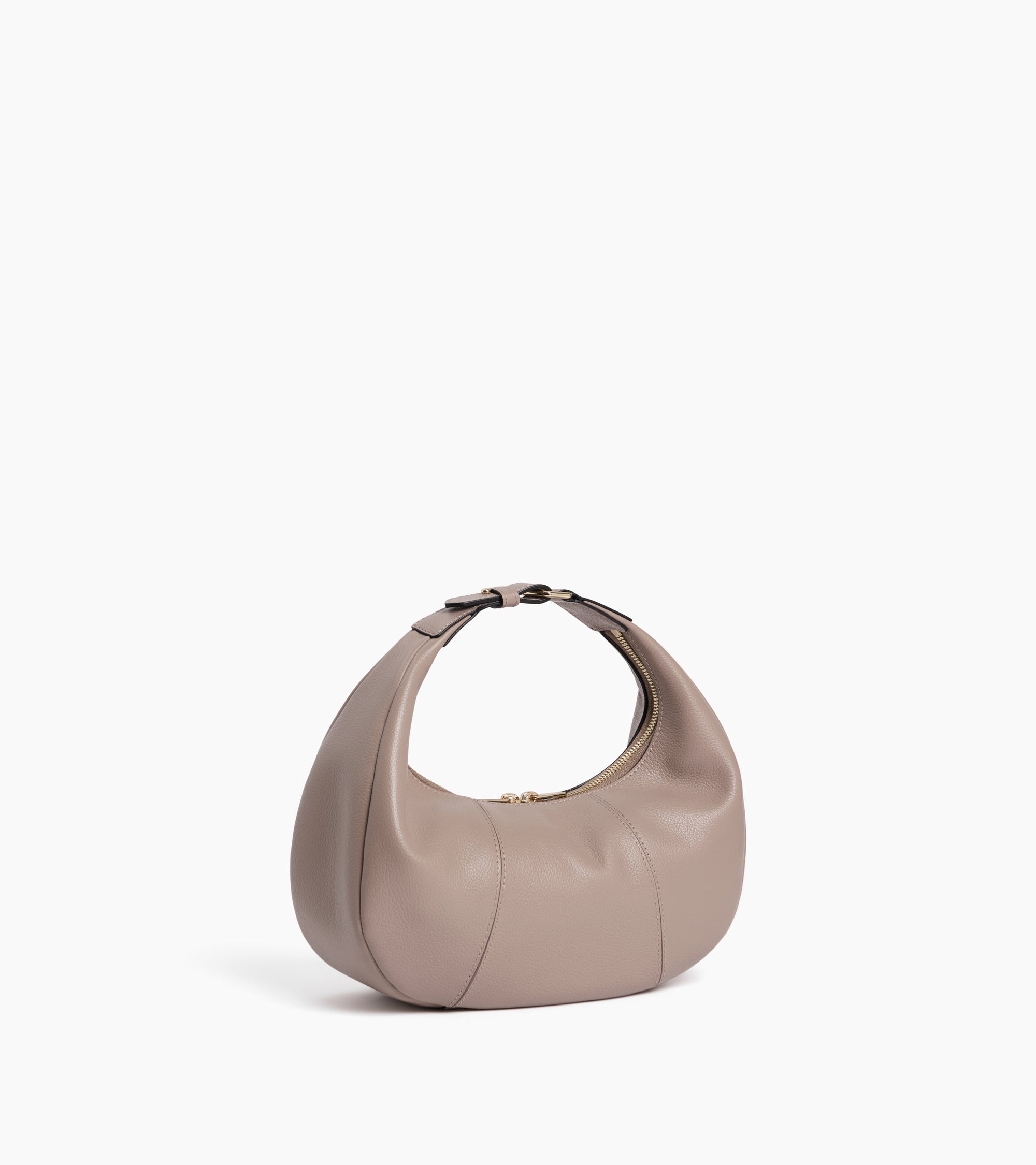 Juliette small hobo bag in grained leather