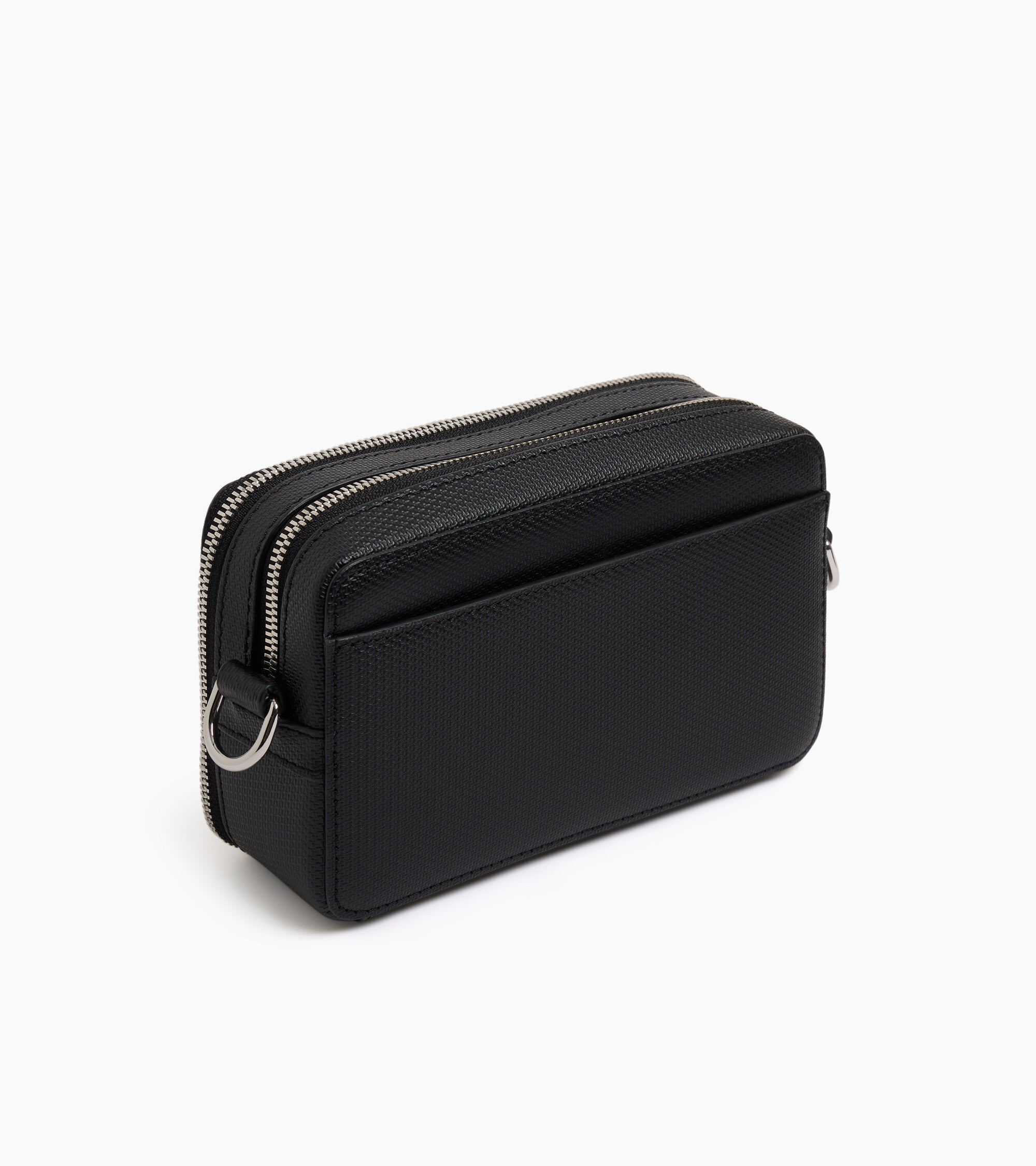 Pequeño bolso de 2 compartimentos Emile en cuero con firma T.