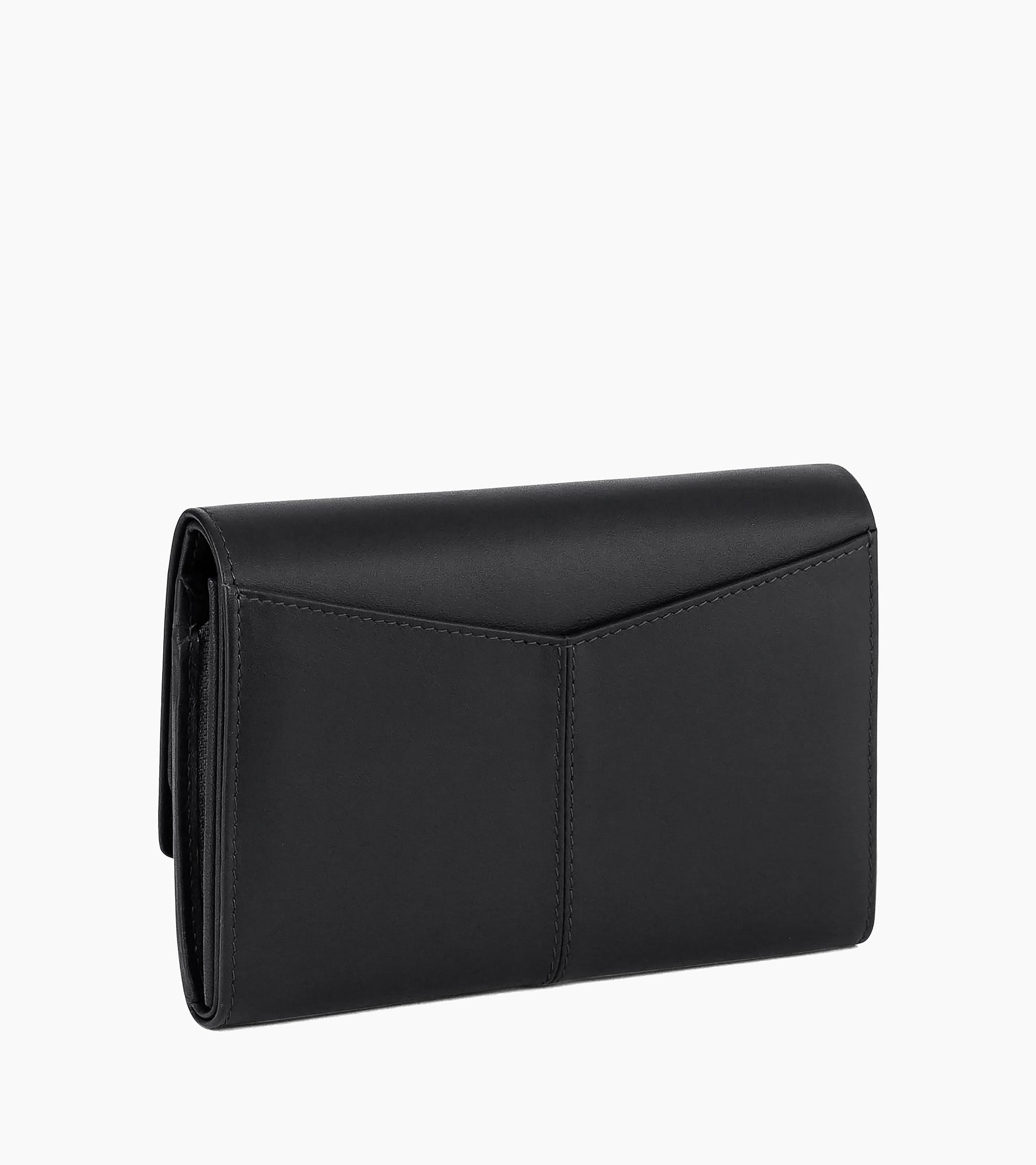 Billetera mediana modelo Charlotte en cuero liso
