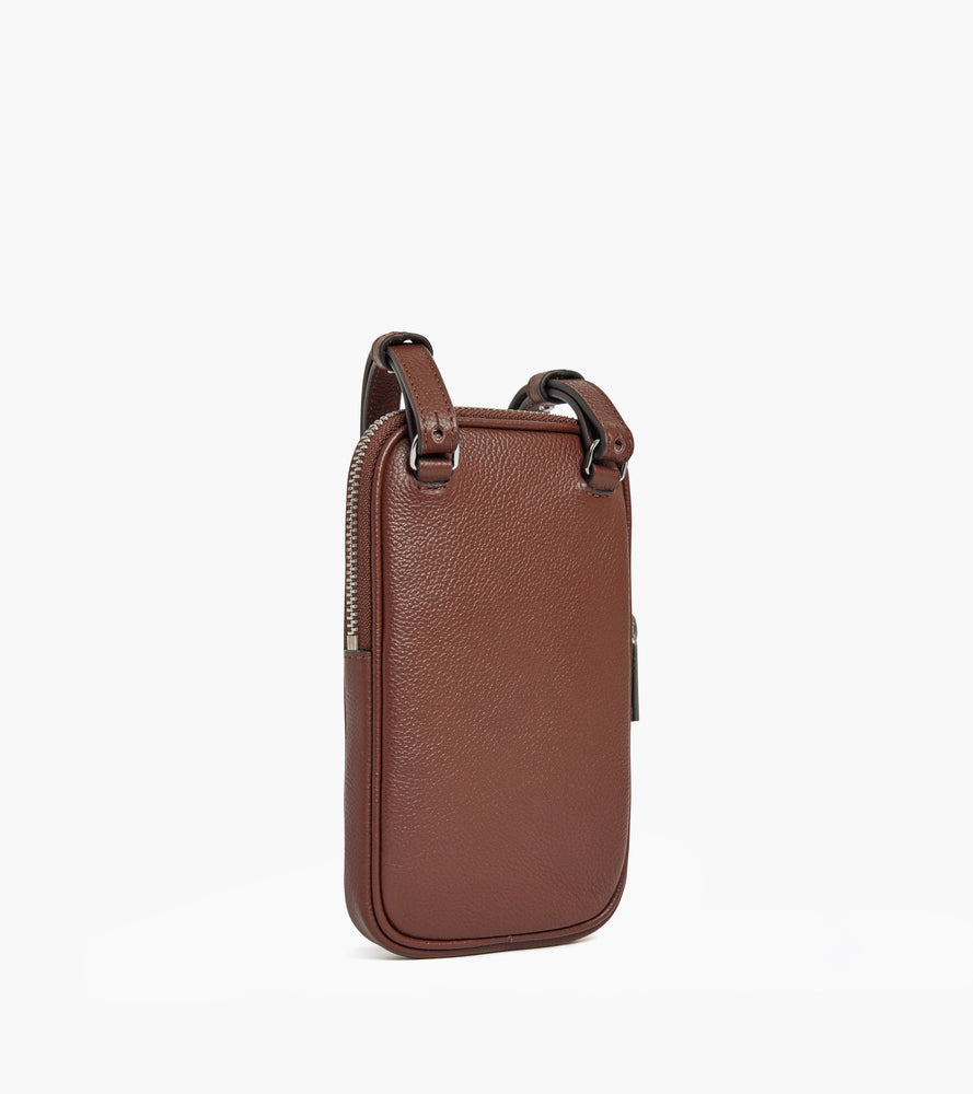 Handytasche Emile aus genarbtem Leder