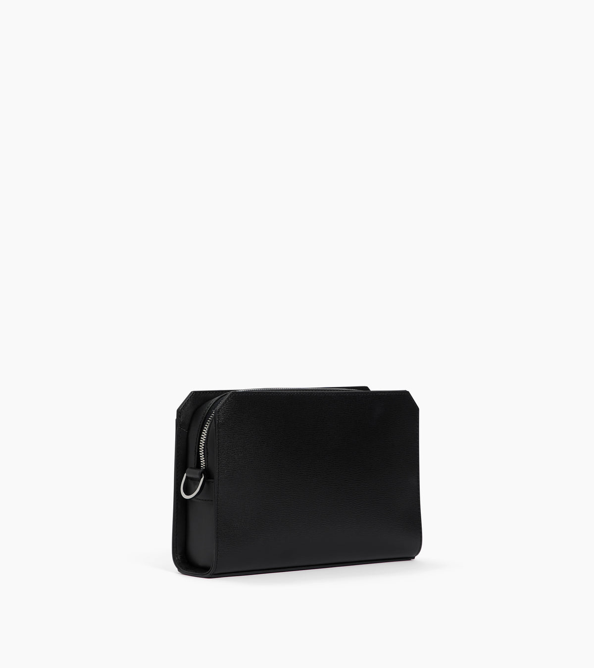 Bolso de mano con correa para muñeca Anatole en corcho y piel lisa