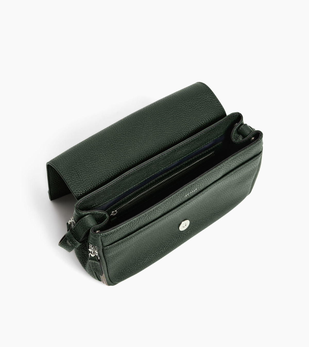 Aurore small shoulder bag in grained leather
