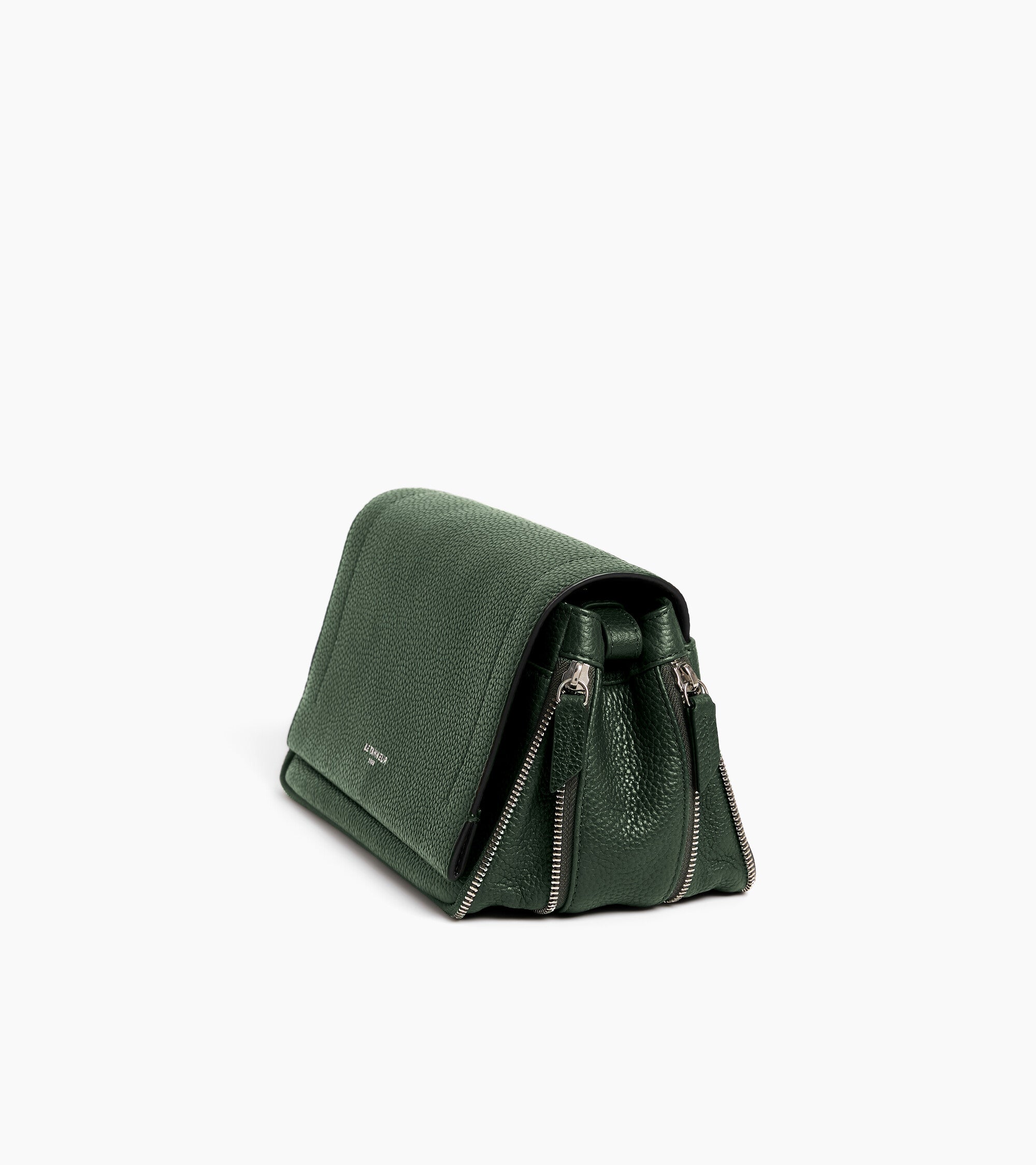 Aurore small shoulder bag in grained leather