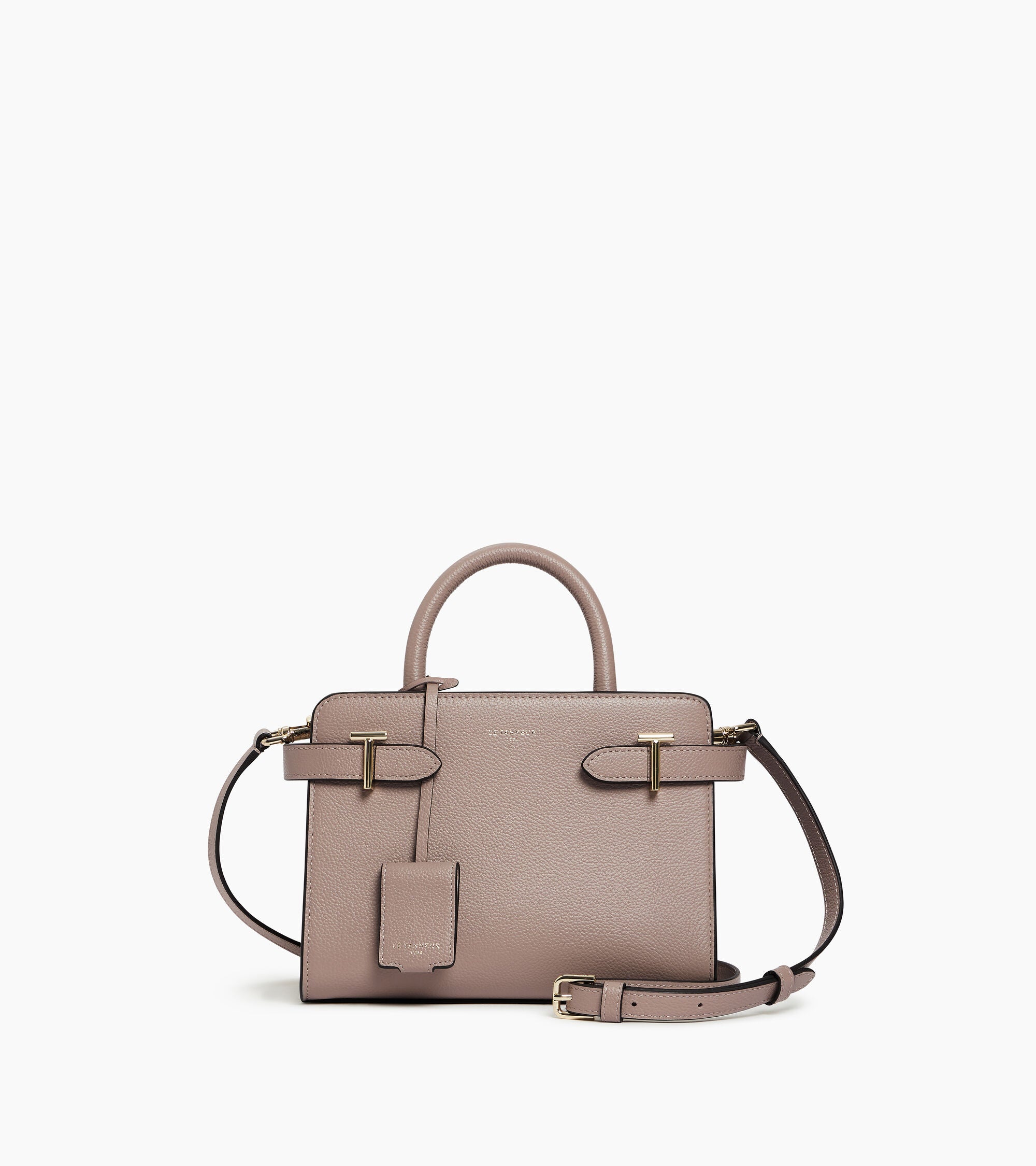 Emilie small handbag in grained leather