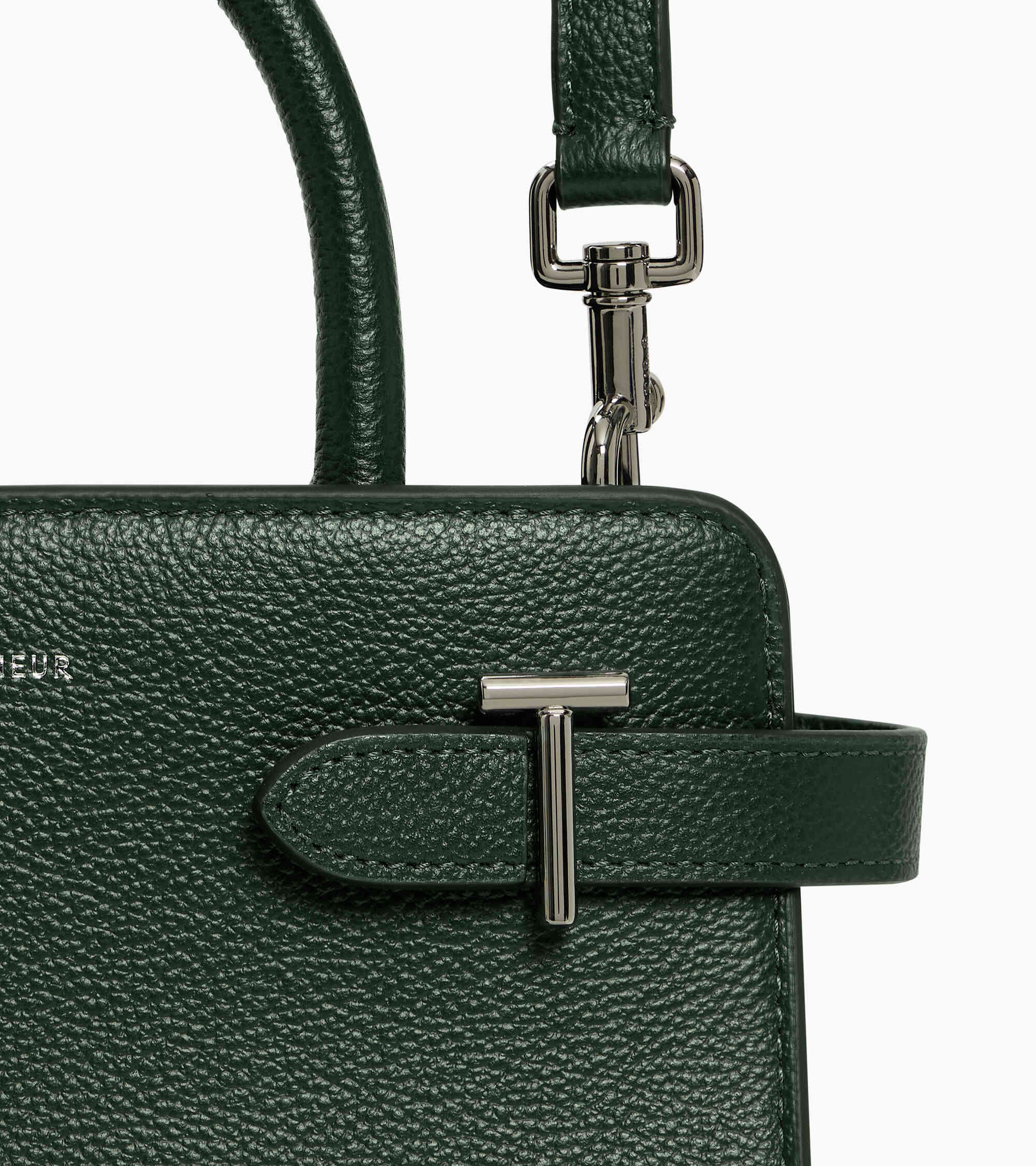 Bolso pequeño Emilie de piel texturizada