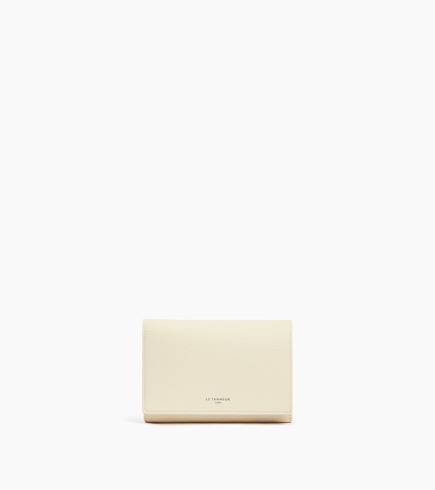 Cartera Emilie de piel texturizada