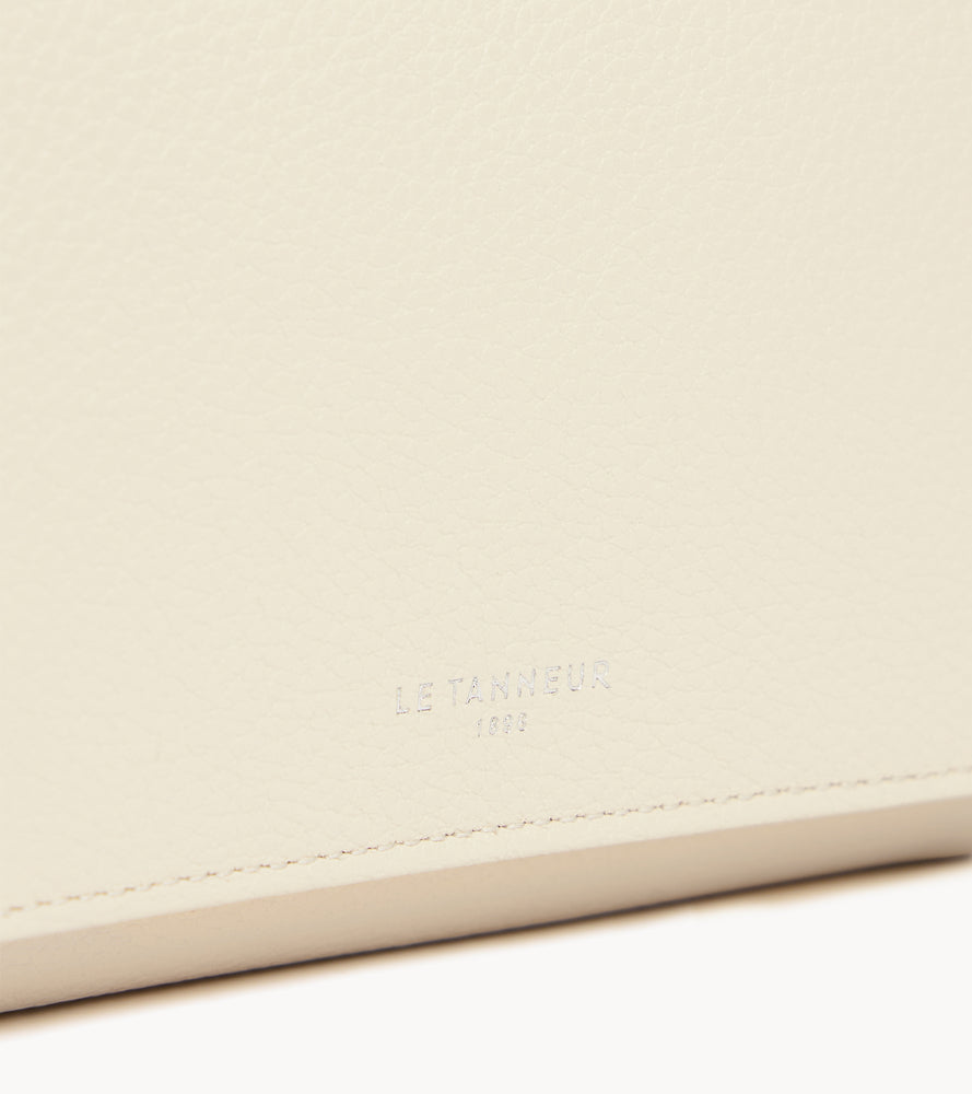 Cartera Emilie de piel texturizada