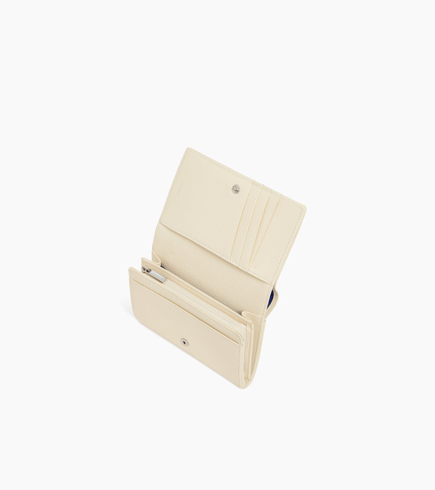 Cartera Emilie de piel texturizada