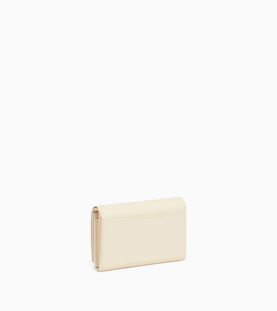 Cartera Emilie de piel texturizada