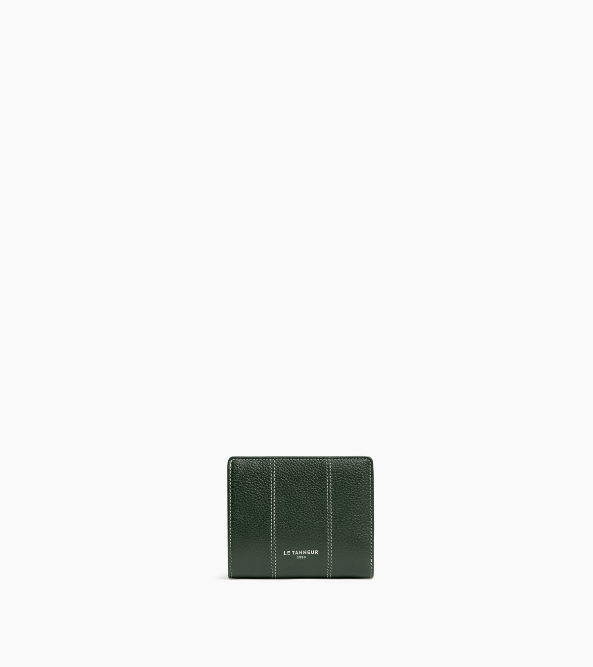 Marguerite small wallet in grained leather