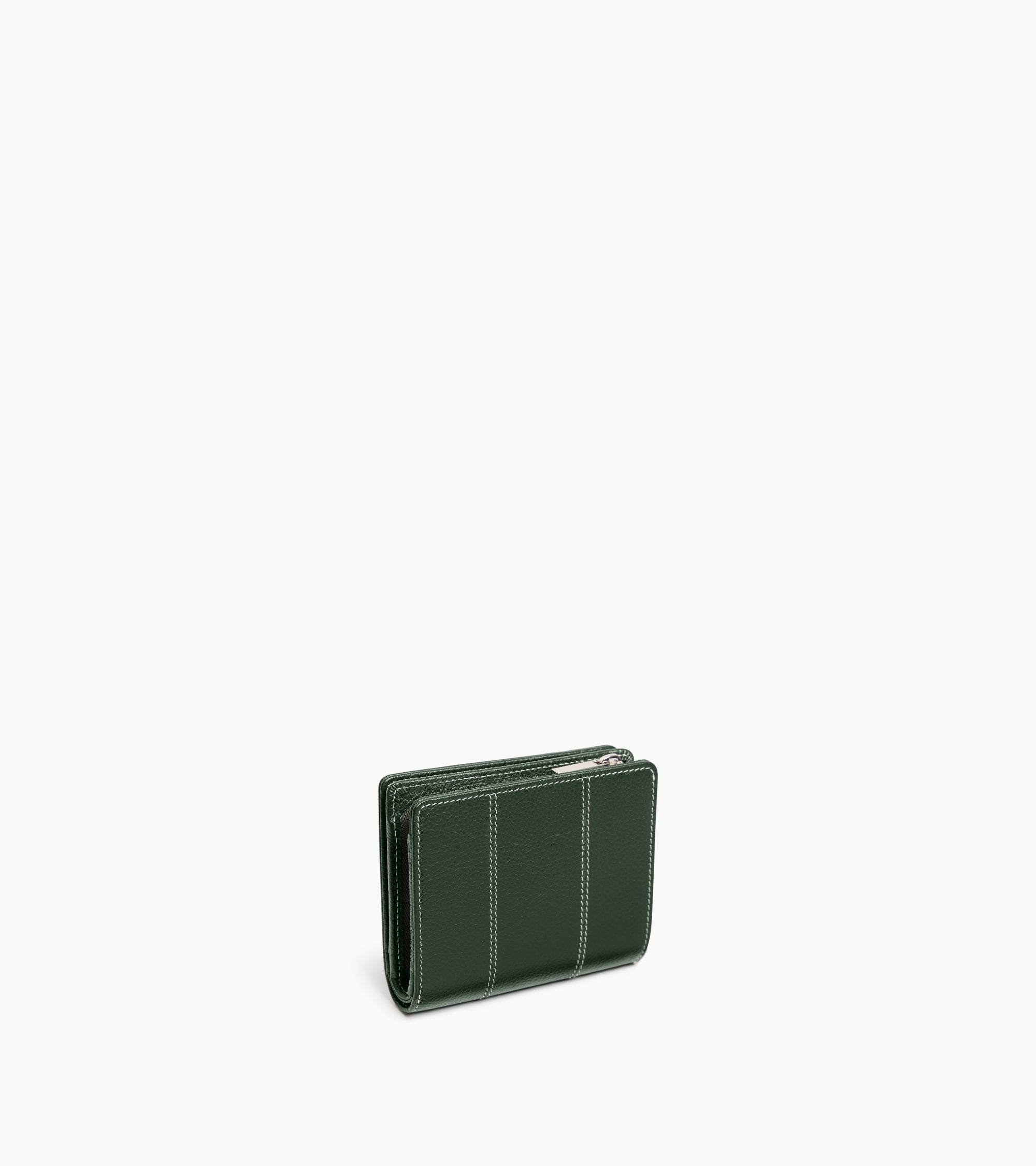 Marguerite small wallet in grained leather