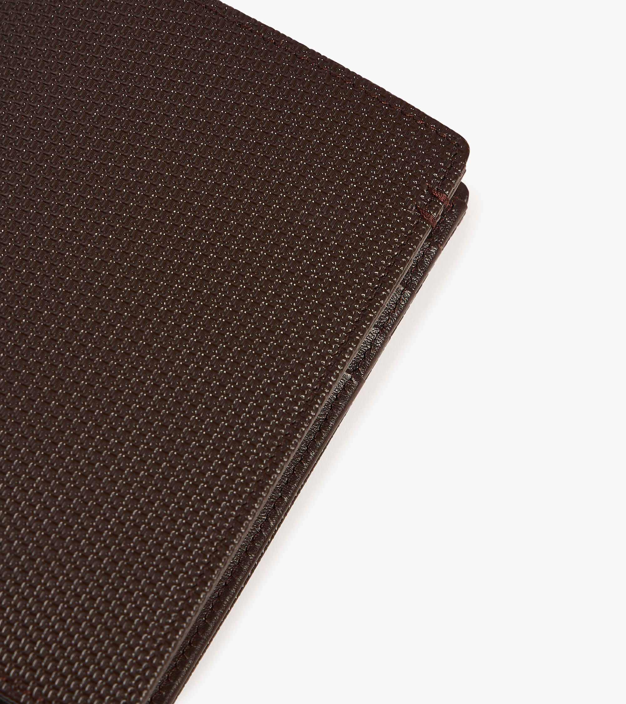 Brieftasche im Hochformat mit Reißverschluss Lucien aus Leder mit T-Signatur