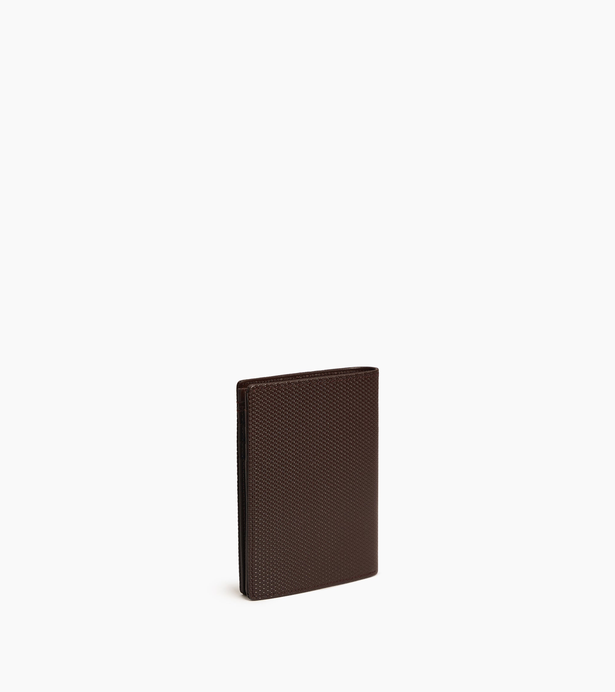 Brieftasche im Hochformat mit Reißverschluss Lucien aus Leder mit T-Signatur