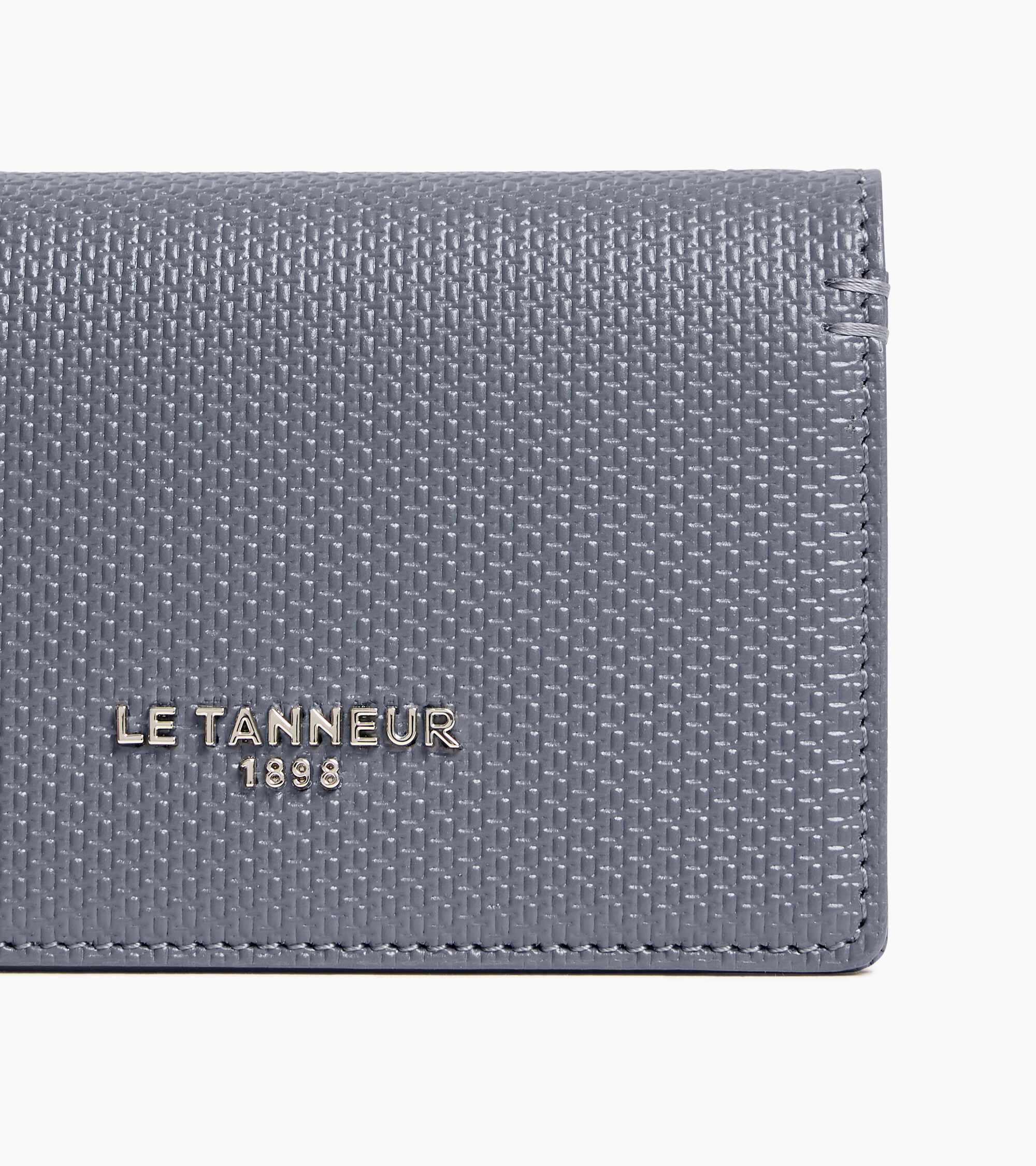 Lucien horizontal two-fold card holder signature T leather