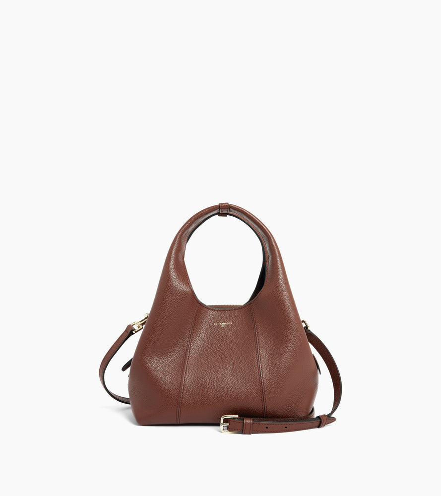 Kleine Handtasche Juliette aus genarbtem Leder