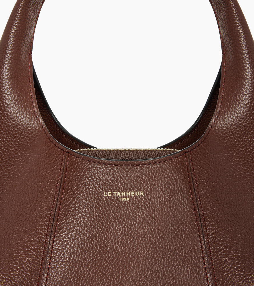 Kleine Handtasche Juliette aus genarbtem Leder