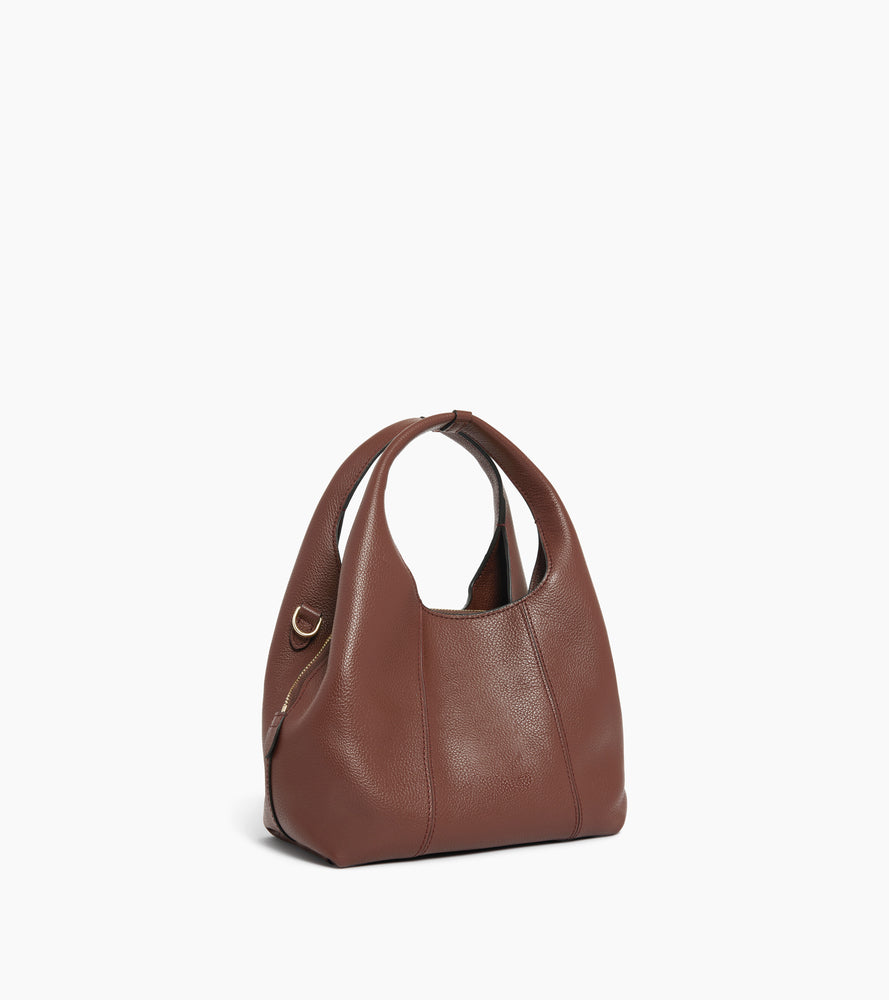 Kleine Handtasche Juliette aus genarbtem Leder