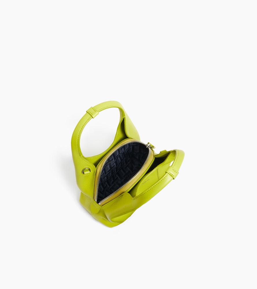 Juliette mini handbag in grained leather