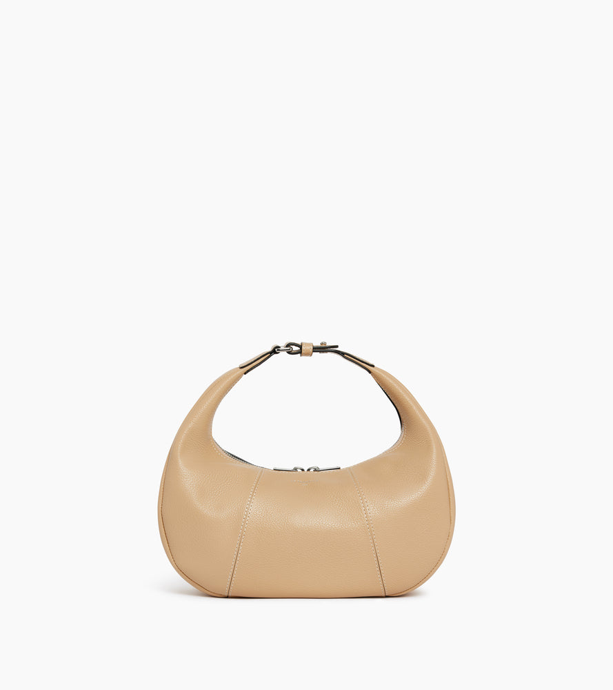 Kleine Hobo-Tasche Juliette aus genarbtem Leder
