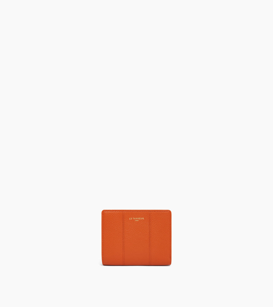 Cartera pequeña Juliette de cuero granulado