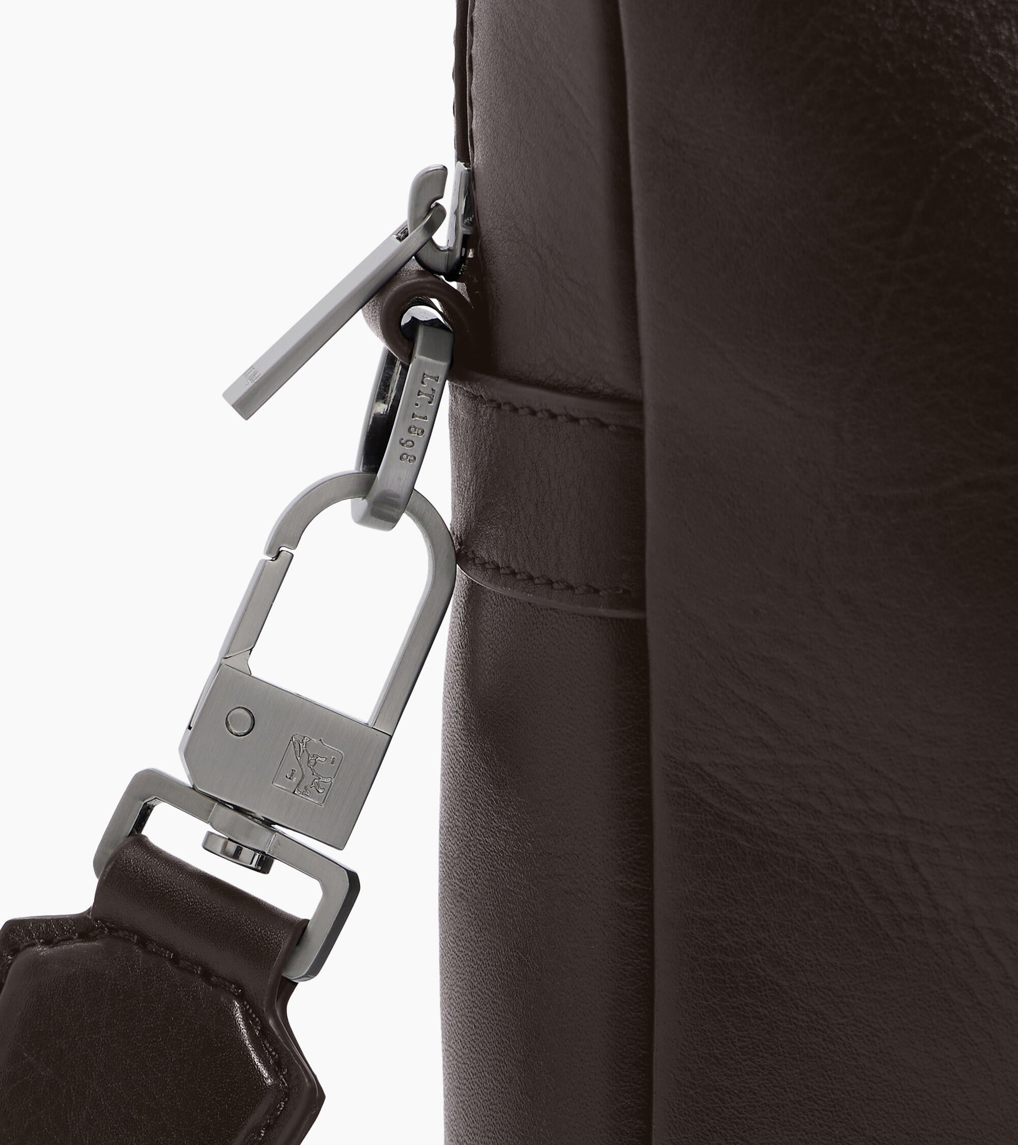 Marceau 15" medium model document case in oiled leather