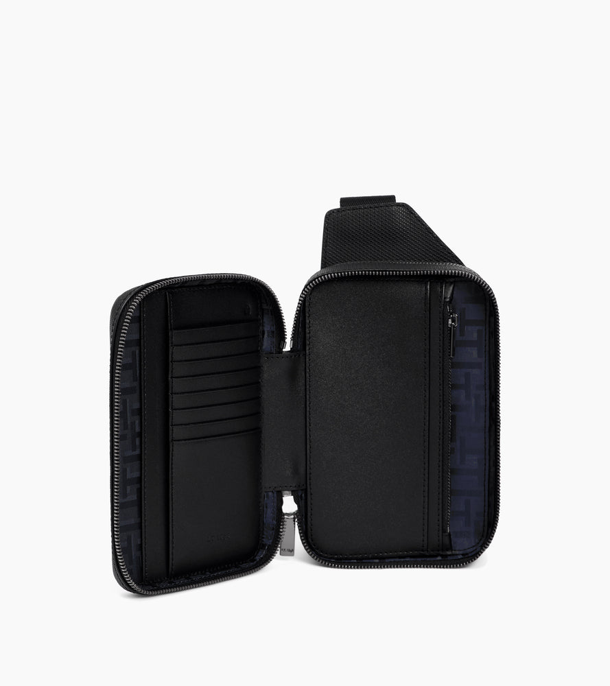 Emile-Slingtasche aus Signature-T-Leder