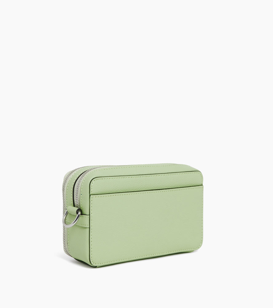 Petite sacoche 2 compartiments Emile en cuir grainé