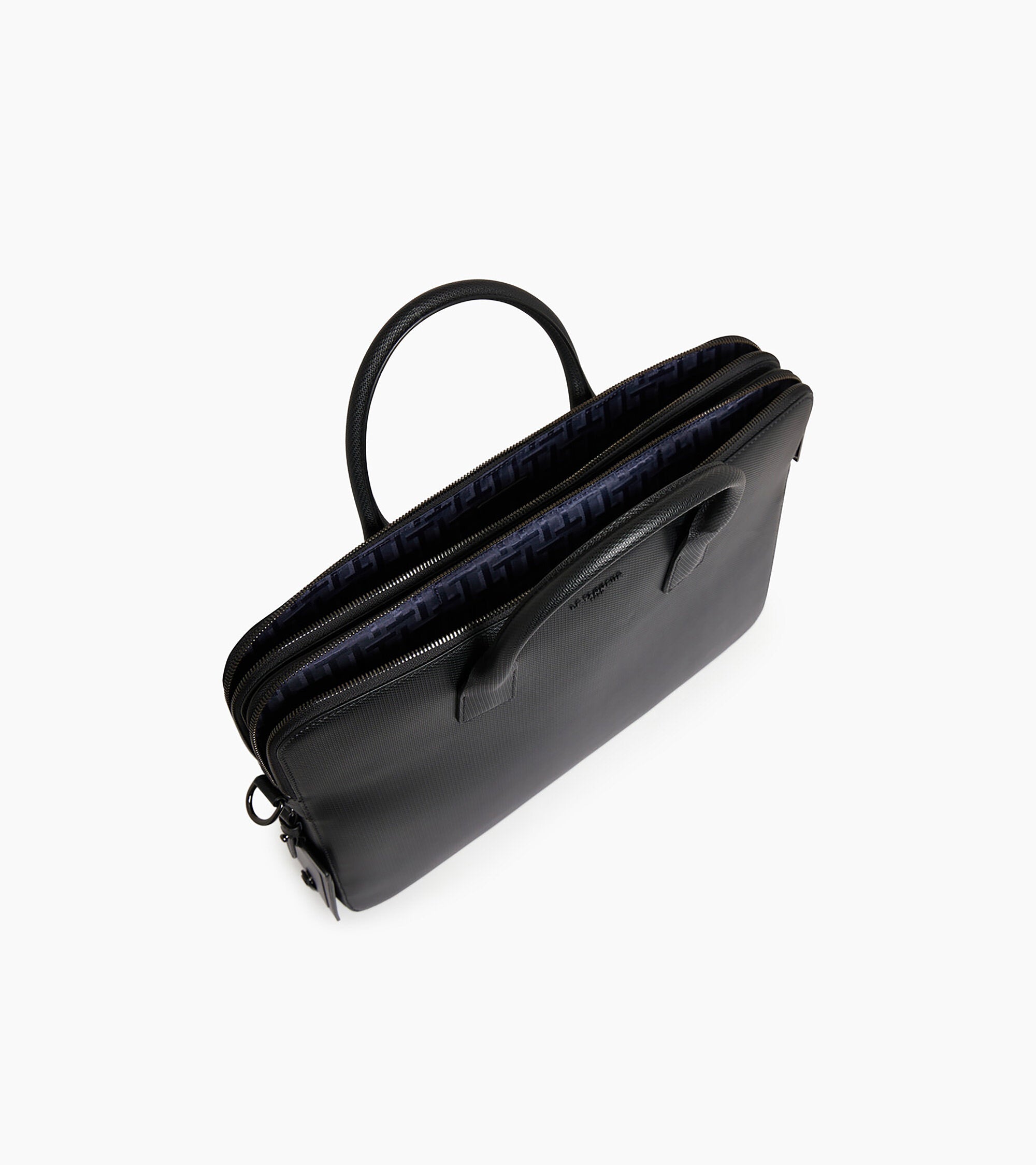 Porte document slim 15" Emile en cuir signature T