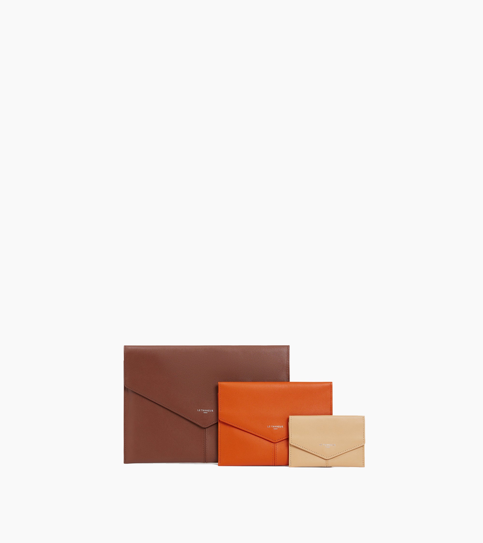 Trio von Taschen Charlotte aus glattem Leder