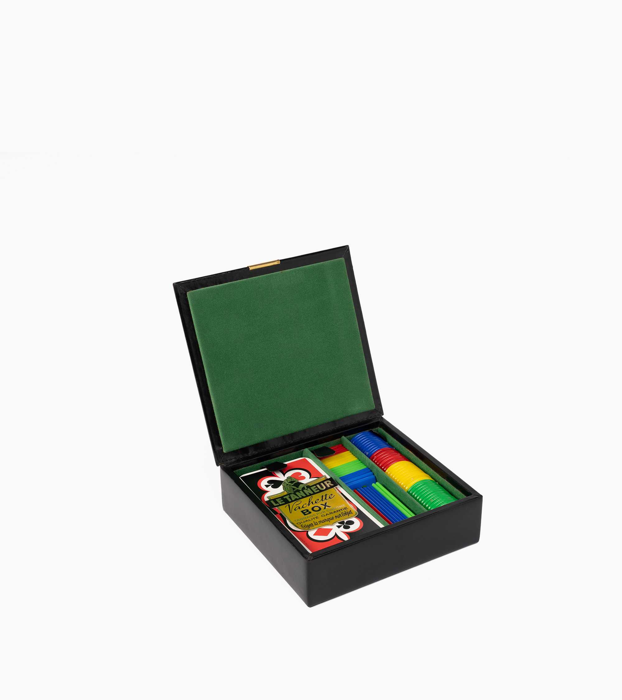 Caja para juegos modelo pequeño de piel