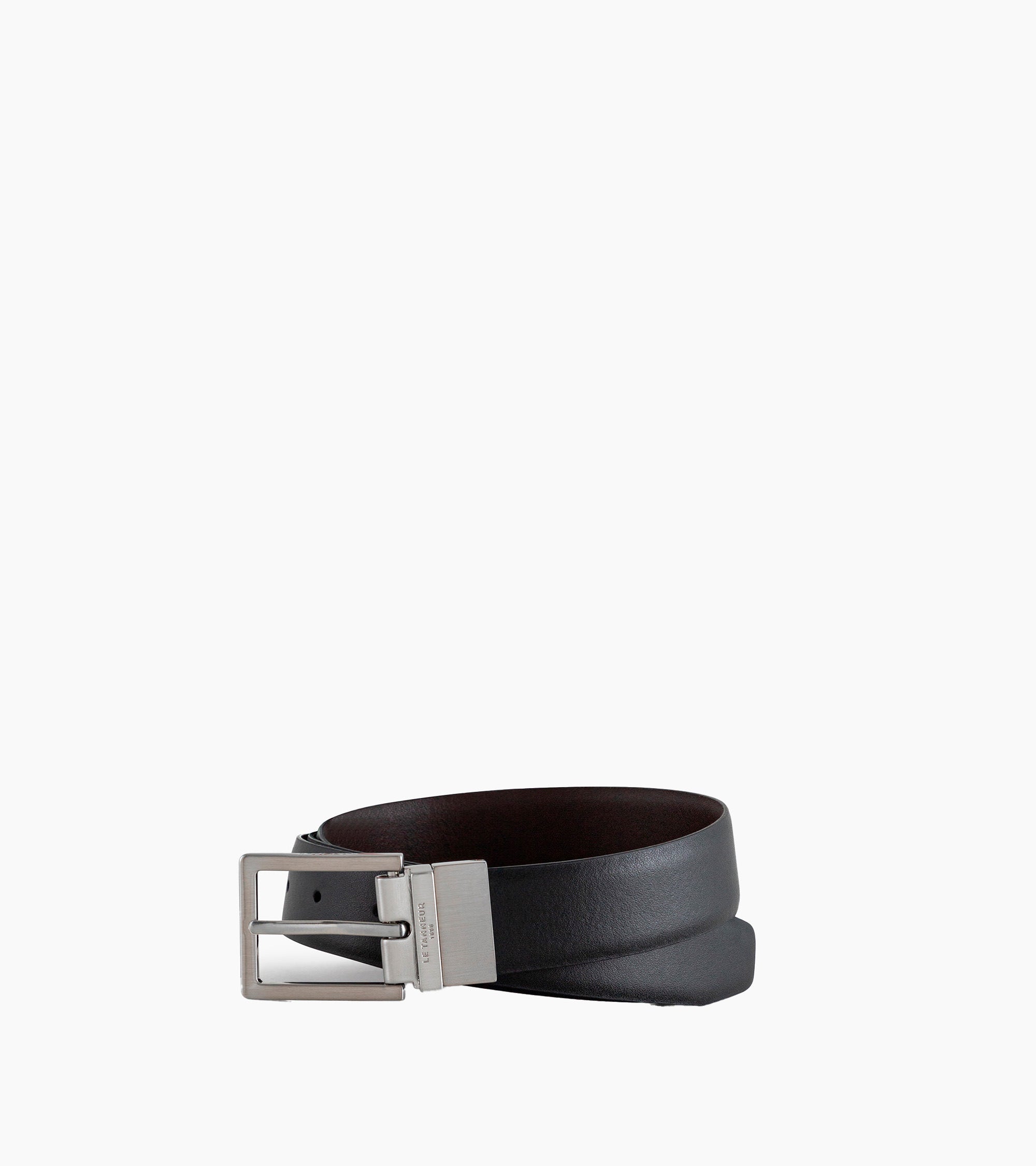 Ceinture homme classique avec boucle carrée